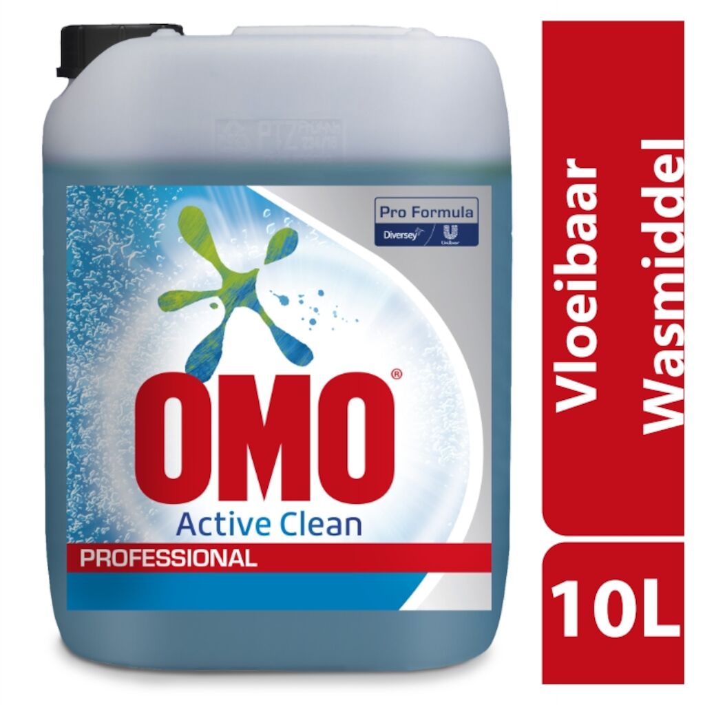 Omo Pro Formula Vloeibaar Wasmiddel Active Clean 10L
